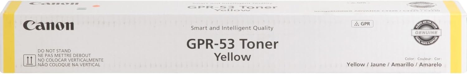 Canon GPR-53 Toner Cartridge - Yellow