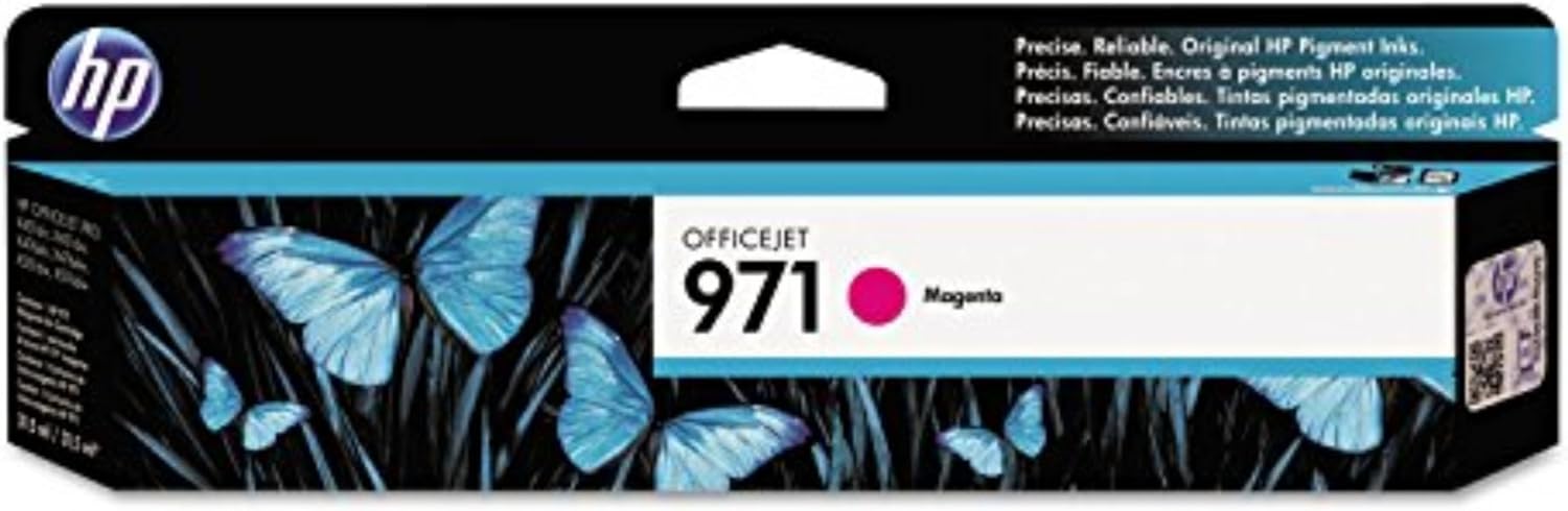 HP 971 | PageWide Cartridge | Magenta | Works OfficeJet Pro X451, X476, X551, X576 | CN623AM