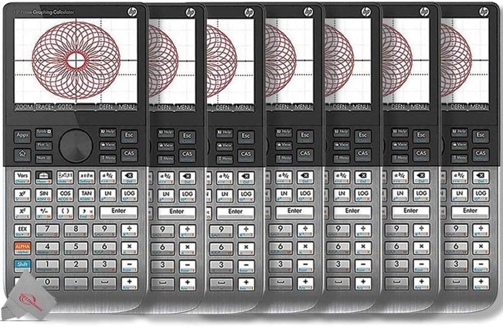 Prime Handheld Graphing Calculator Black - 2AP18AA#ABA - 7 Units