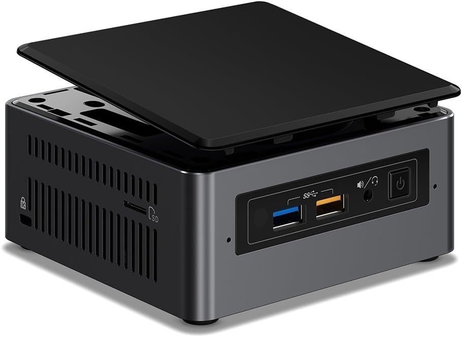 Intel NUC 7 Mainstream Kit (NUC7i5BNK) - Core i5, Short, Add't Components Needed, Model:BOXNUC7i5BNK