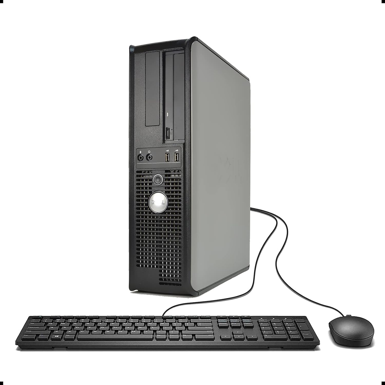 DELL OptiPlex, Intel Core 2 Duo 2.9GHz Processor, 4GB Memory, 160GB Hard Drive, DVD, Windows 10, WiFi (Renewed)']