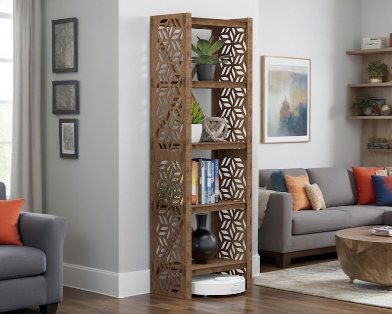 CXYREGNK Bookcase, Etagere Bookshelf, Wooden Bookshelves, Book Shelf