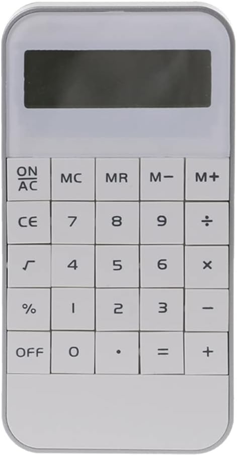 Calculator Portable Home Calculator Pocket Electronic Computing School Study Office Supplies(E)
