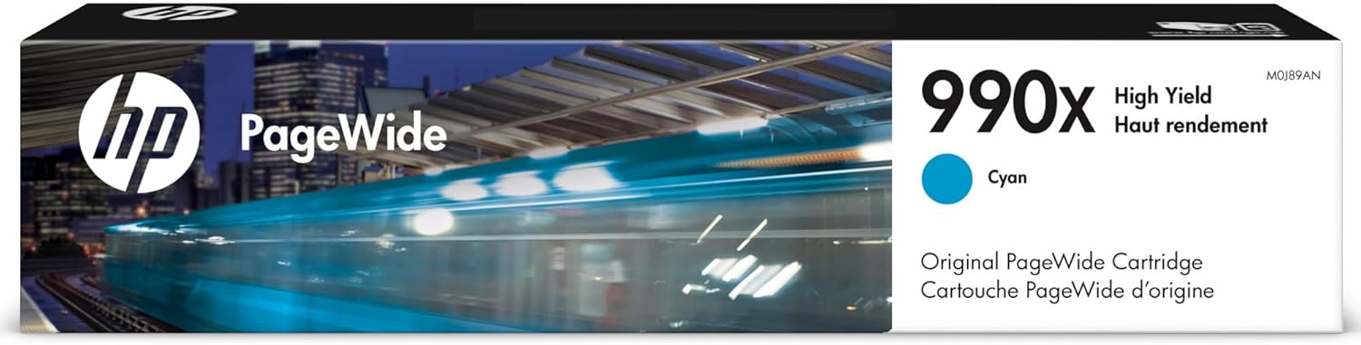 HP 990X | PageWide Cartridge High Yield | Cyan | M0J89AN