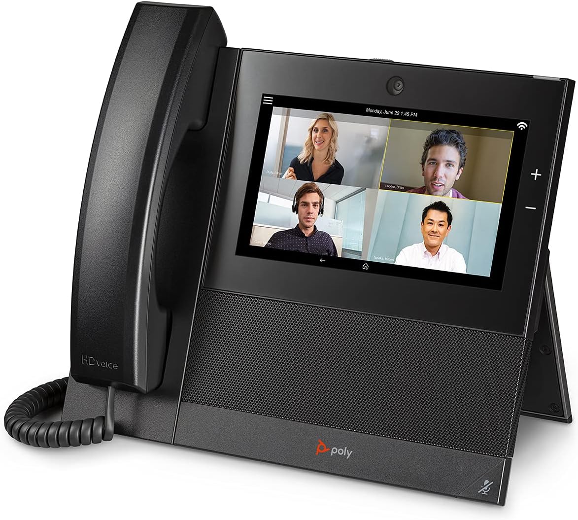 Poly CCX 700 Video IP Phone w/Handset - Open SIP (Power Not Included) (Renewed)