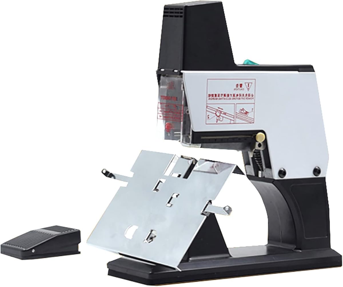 A3 Automatic Desk Saddle Binding Machine Electric Stapler with Jam Protection, 40 Sheet Capacity Heavy Duty Flat and Book Binding Machine, 9 Levels of Strength, for Printing Houses, Offices