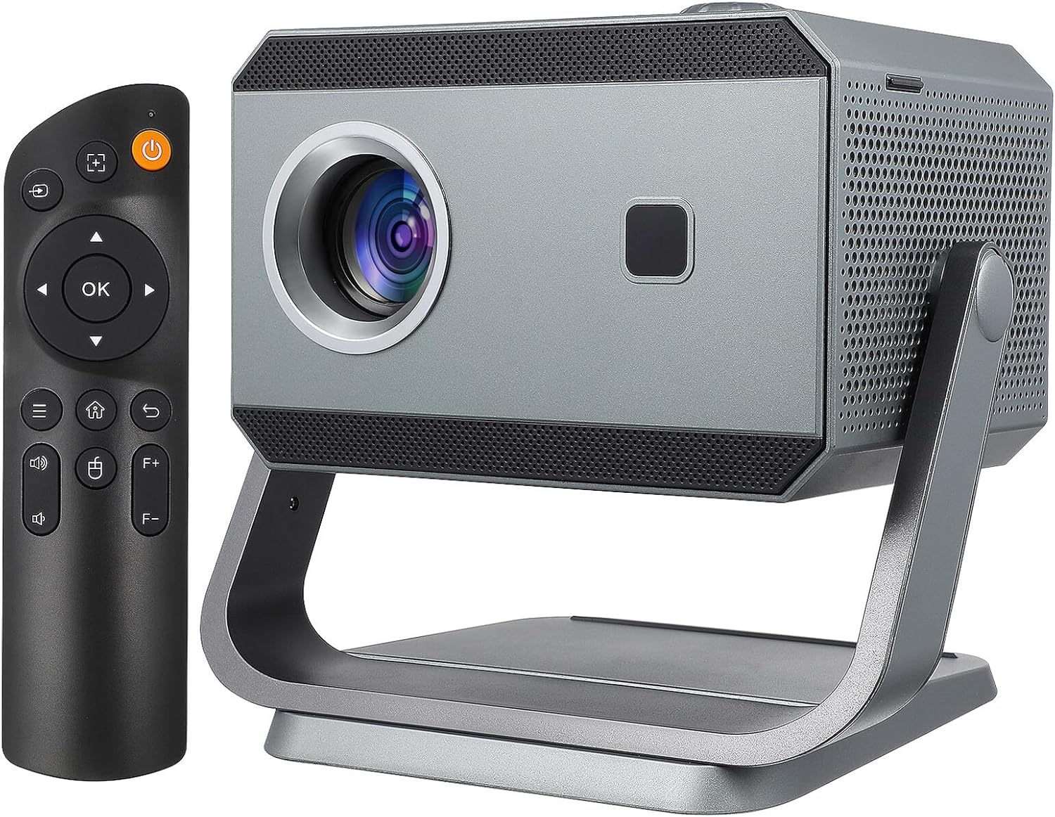 DOITOOL Portable Movie Projector Mini Lightweight Video Projector for Home and Office Use with US Plug Easy Setup for Movies Games Photos for Bedrooms and Indoor Use