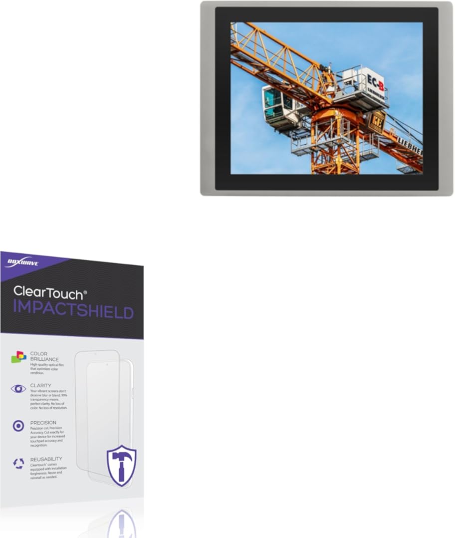 BoxWave Screen Protector Compatible With Cincoze CS-119/P2102 - ClearTouch ImpactShield (2-Pack), Impenetrable Screen Protector Flexible Film