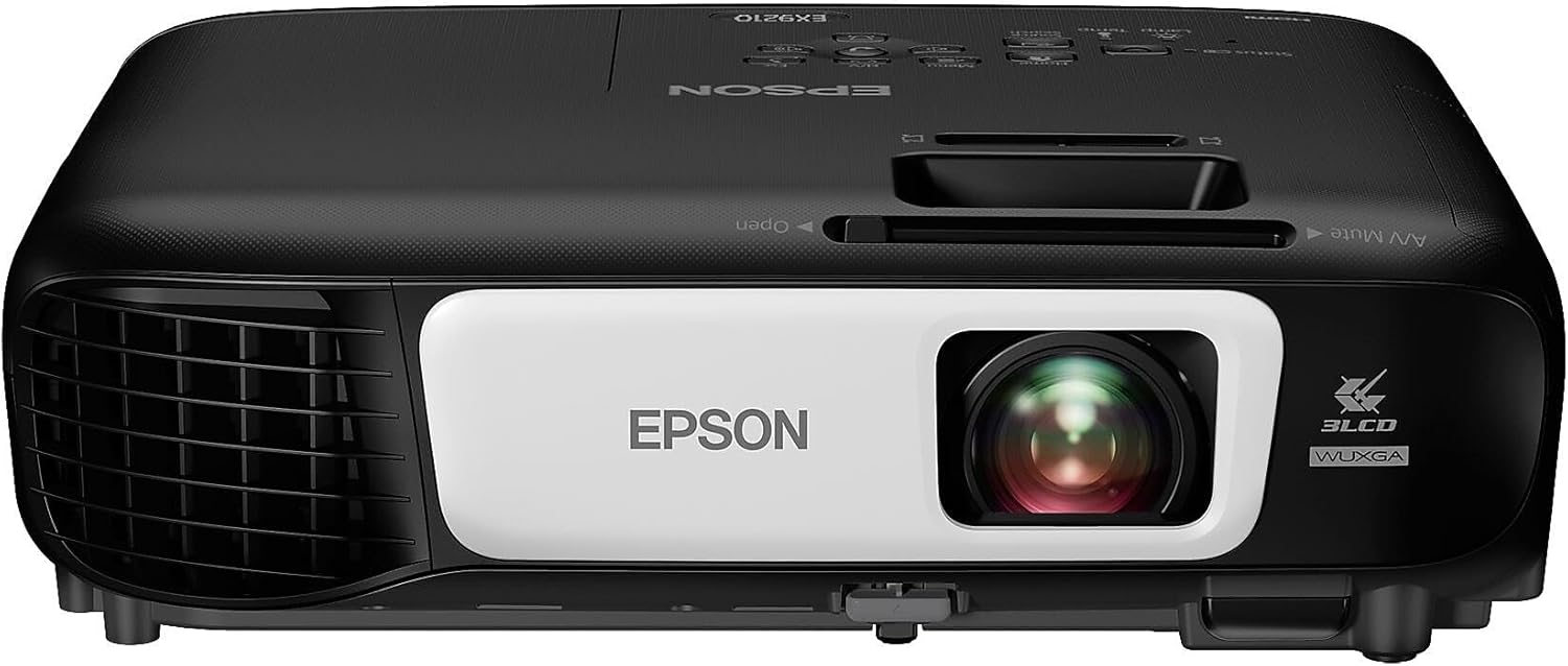 Epson Pro EX9210 1080p+ WUXGA 3,400 lumens color brightness (color light output) 3,400 lumens white brightness (white light output) wireless HDMI MHL 3LCD projector