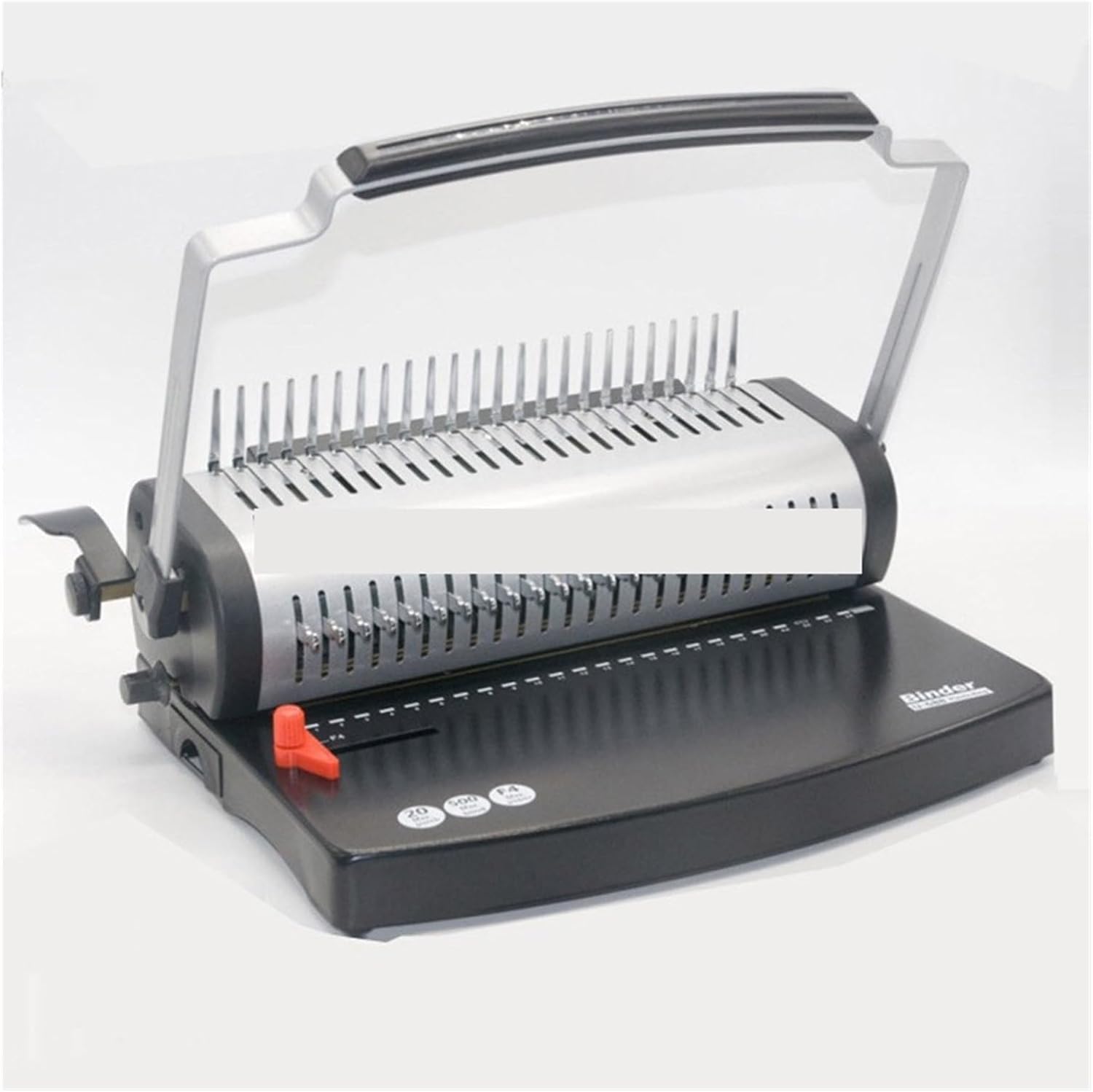 Binding Machines, Comb Binding Machine Manual Rubber Ring Clip 24 Hole Binding Machine A4 Paper Document Punching Machine