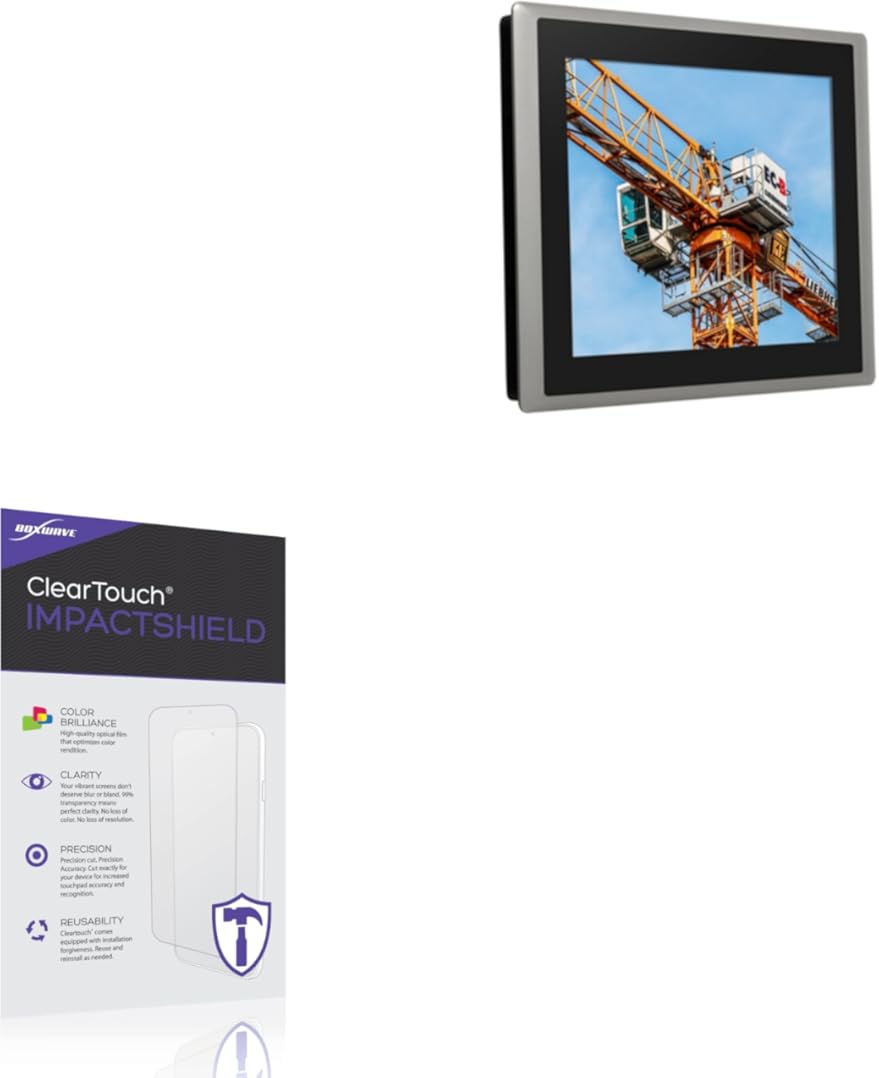 BoxWave Screen Protector Compatible With Cincoze CS-115/P2002E - ClearTouch ImpactShield (2-Pack), Impenetrable Screen Protector Flexible Film