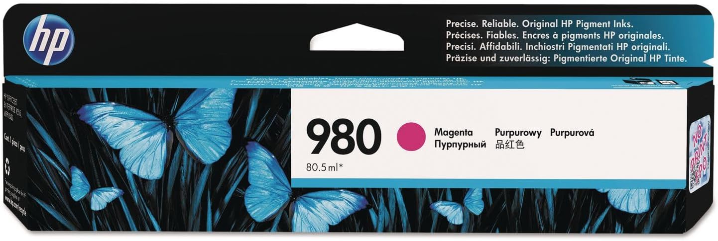 HP 980 | Ink Cartridge | Magenta | D8J08A