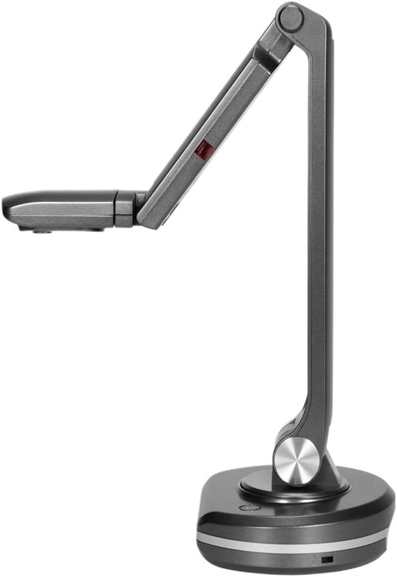 Book Scanner, 2-in-1 Document Camera & Book Scanner Webcam with Auto Scanning Size LED Light,Portable