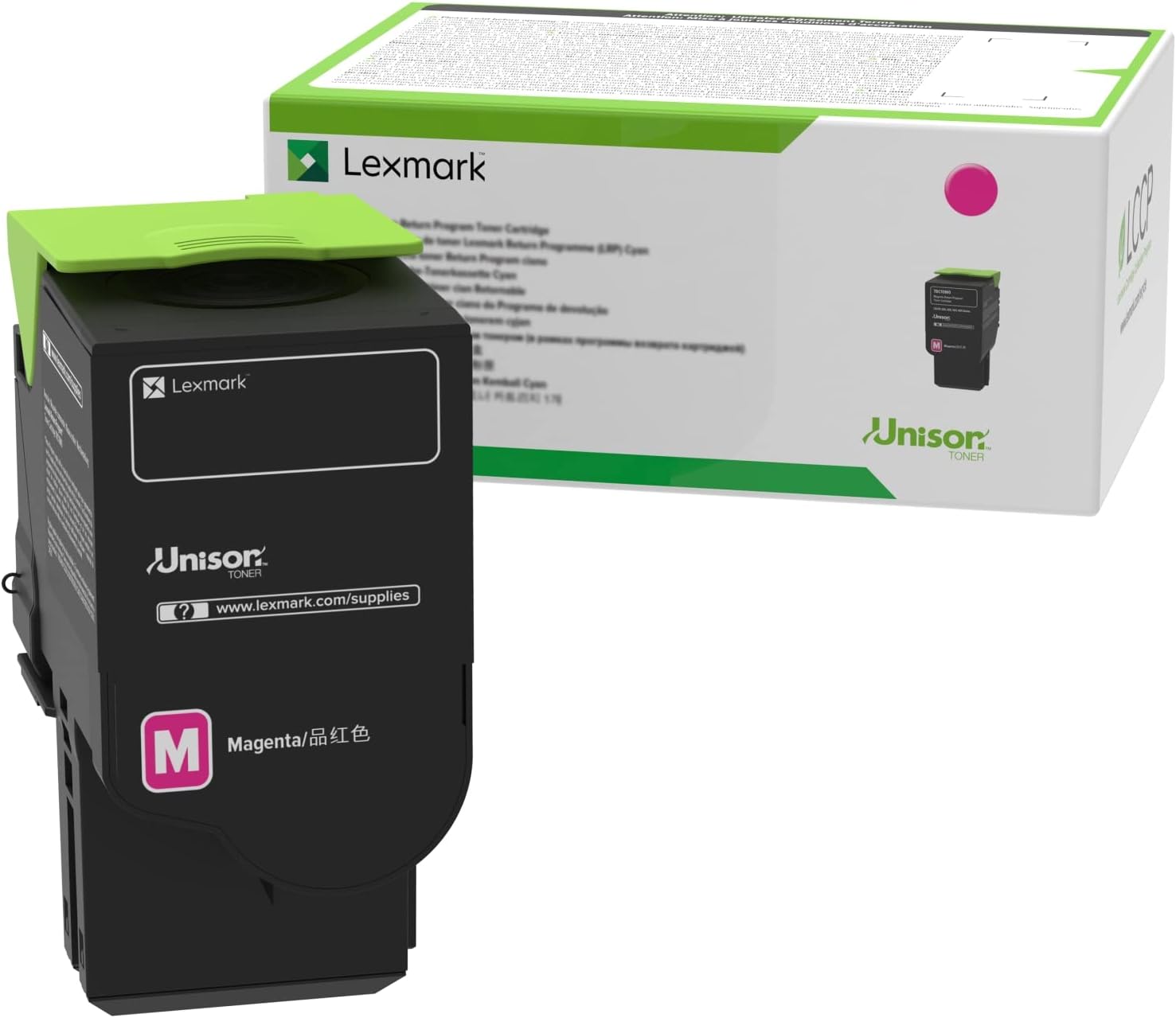 Lexmark Unison Original Toner Cartridge - Magenta