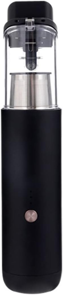 WAGNUS 50000Pa 2 in 1 Car Vacuum Cleaner Air Duster Wireless Handheld Home Appliance Keyboard PC Air Blower Cleaning Dust Blowing Gun (Color : Black Set)