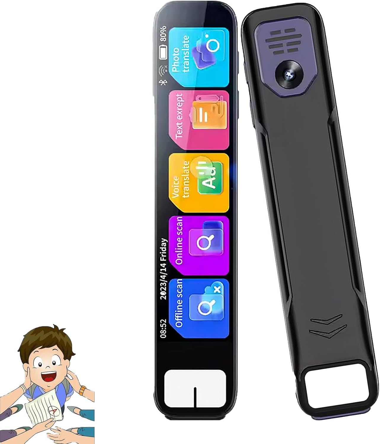 Pen Gpt, AI Pen, Scanning Smart Pen, Instant Answers, Offline Translation, Instant Ai Answers for Math, History & More,Offline Translation, Ai Pen for Test