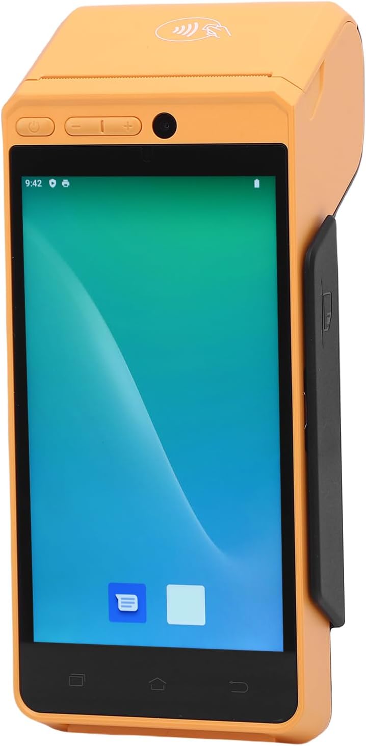 for Android 12 Handheld Barcode Scanner Mobile Computer, Portable PDA 1D 2D Bar Code Reader WiFi & BT, 5.5 inch Full Touchscreen for Europe, Asia, Africa, Australia