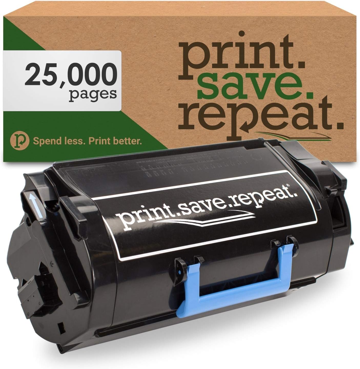 Print.Save.Repeat. Dell 2JX96 High Yield Remanufactured Toner Cartridge for S5830 Laser Printer [25,000 Pages]