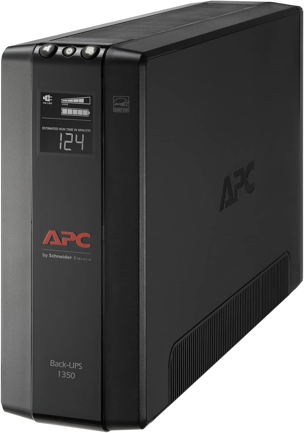 APC Back-UPS Pro 1350VA UPS Battery Backup & Surge Protector, BX1350M Backup Battery Power Supply
