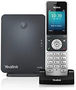 Yealink IP Phone W60P is a Bundle of W60B Base and W56H handset + 1-Unit W56H Handset