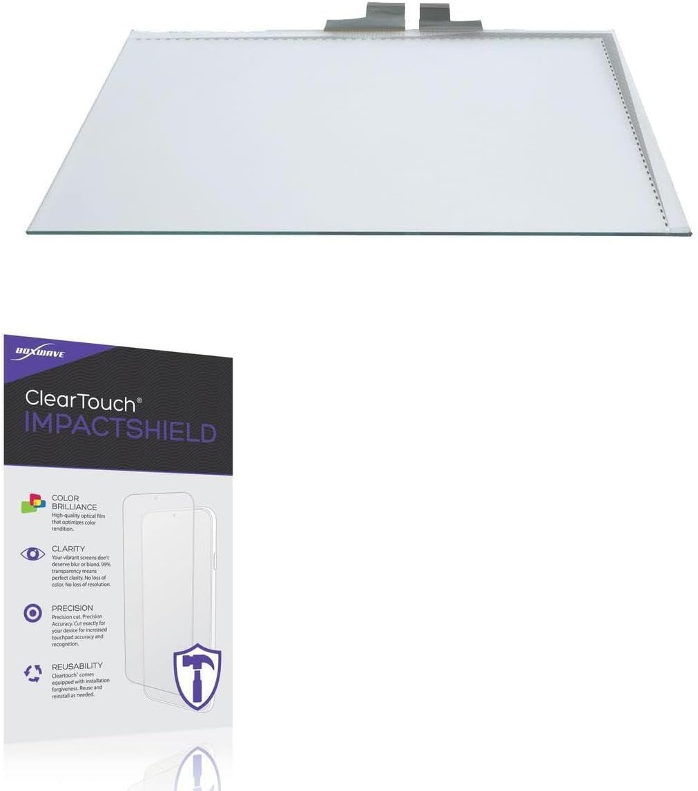 BoxWave Screen Protector Compatible with DMC DUS-190WC060A (19 in) - ClearTouch ImpactShield (2-Pack), Impenetrable Screen Protector Flexible Film