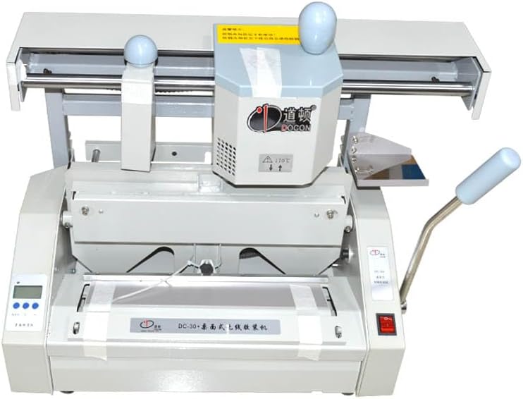 Binding Machines, DC-30 Desktop Hot Melt Glue Binding Machine Comb Glue Book Binder Machine Booklet Maker