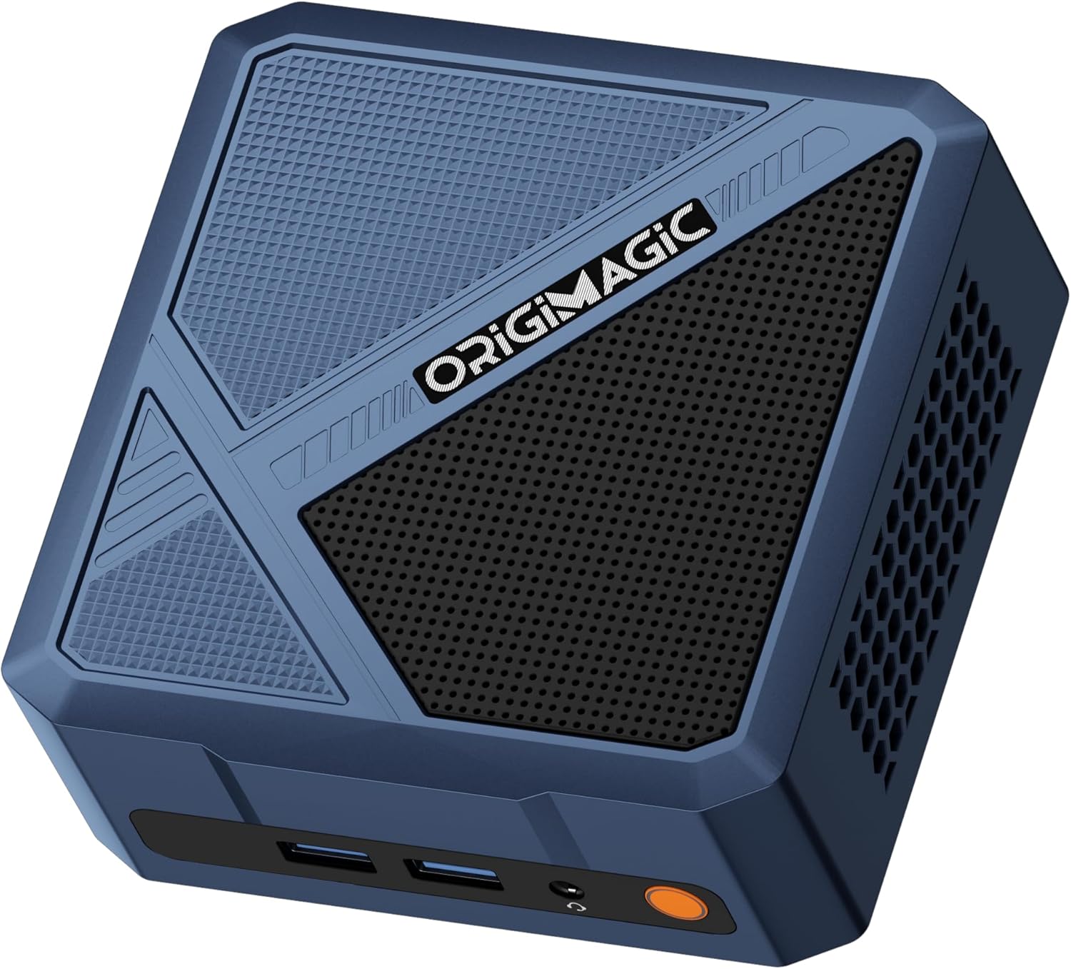origimagic A3 Mini PC Ryzen 7 8745HS, 32GB DDR5 RAM + 1TB NVMe SSD Mini Computers, Radeon 780M Graphics, 2 x USB4 8K, 2.5G LAN, Dual HDMI, WiFi 6E(AX210), BT 5.2, Home Office Mini Desktop