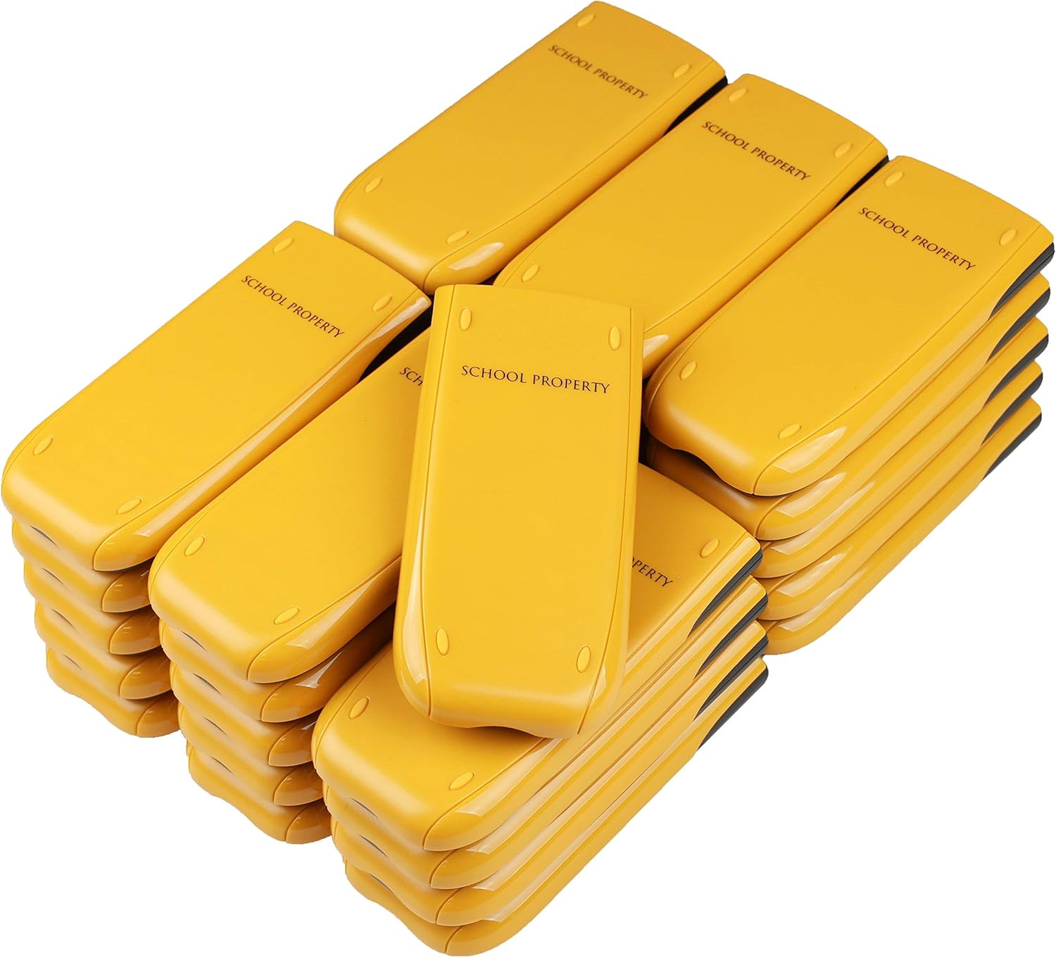 TI-84 Plus Graphing Calculator Teacher Set Pack (30 Calculators) + Guerrilla Teacher Set of Screen Protectors + 120 Batteries