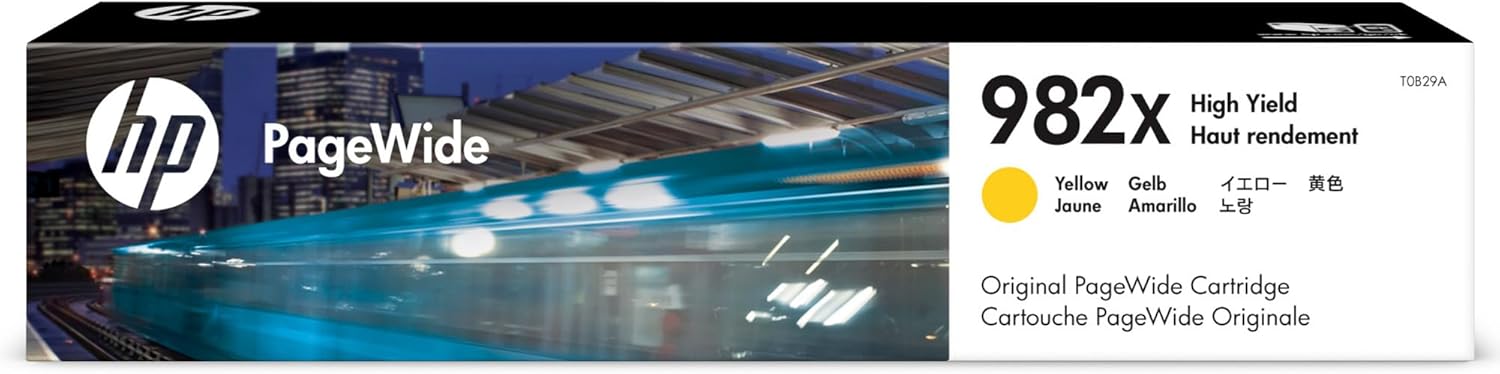 HP 982X | PageWide Cartridge High Yield | Yellow | T0B29A