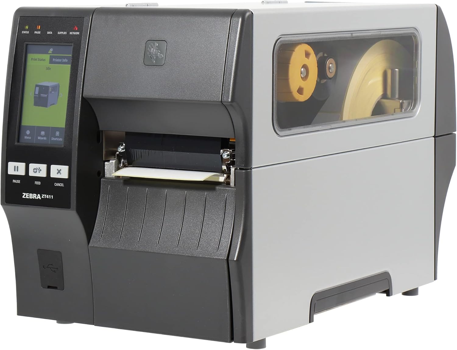 Zebra ZT411 203 x 203 DPI Wired & Wireless Direct Thermal/Thermal Transfer POS Printer