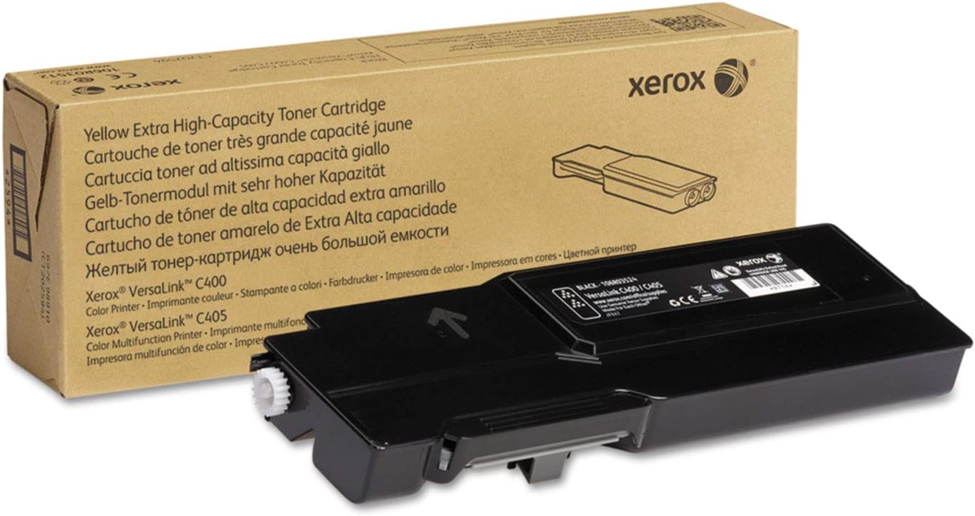 Xerox Genuine VersaLink C400/C405 Black Extra High Capacity Toner Cartridge (10,500 Pages) - 106R03524