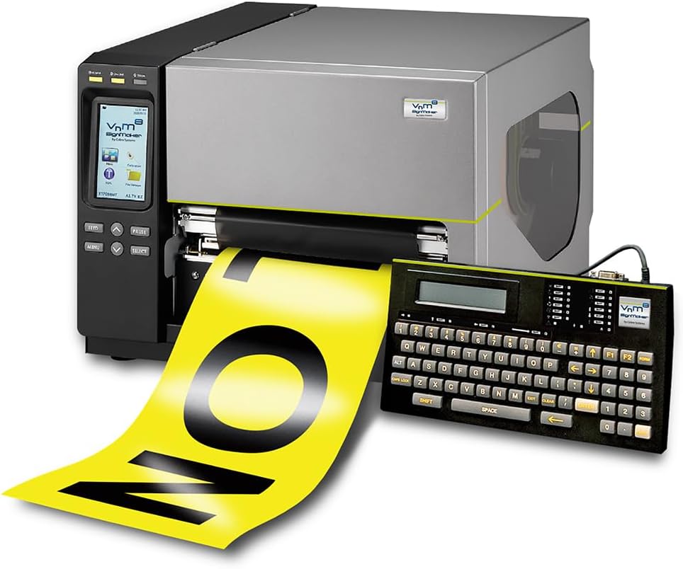 CUTE THINGS & CC VnM8 SignMaker LCD Label Maker with 1800mAh Rechargeable Battery, 4