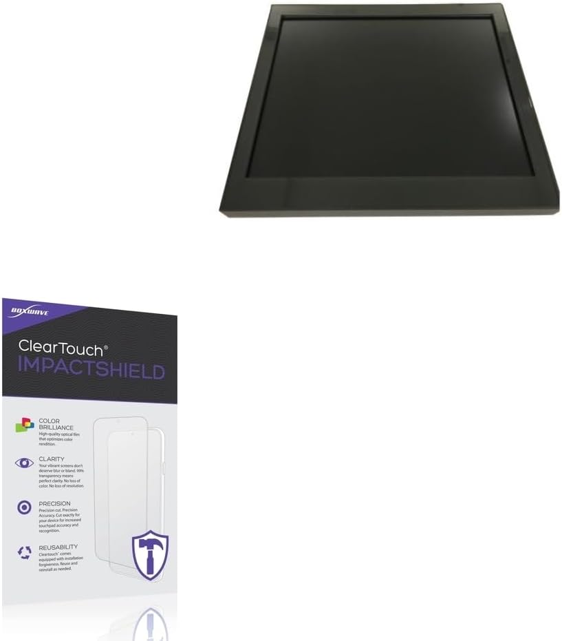 BoxWave Screen Protector Compatible with Chilin MDT1900-LG1 (19 in) - ClearTouch ImpactShield (2-Pack), Impenetrable Screen Protector Flexible Film