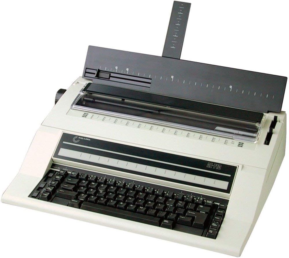NAKAJIMA AE-710 Electronic Typewriter, 10 line/700 character memory (Renewed)