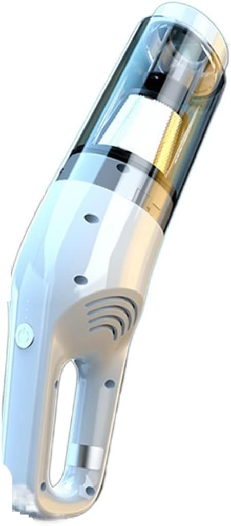 WAGNUS 95000Pa Car Vacuum Cleaner Cyclone Suction Dust Catcher Portable Handheld Vacuum Wireless for Home Applicance Auto Accessories (Color : MAX White 2hapa)
