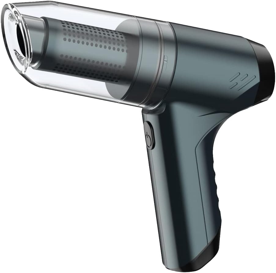 Car Vacuum and Blower Cordless Rechargeable, 12000pa Strong Suction, New Upgrade Wet/Dry Handheld Vacuum Cleaner and Blower, Portable Car Vacuum Cordless Air Blower for Car, Home, Pet Hair (