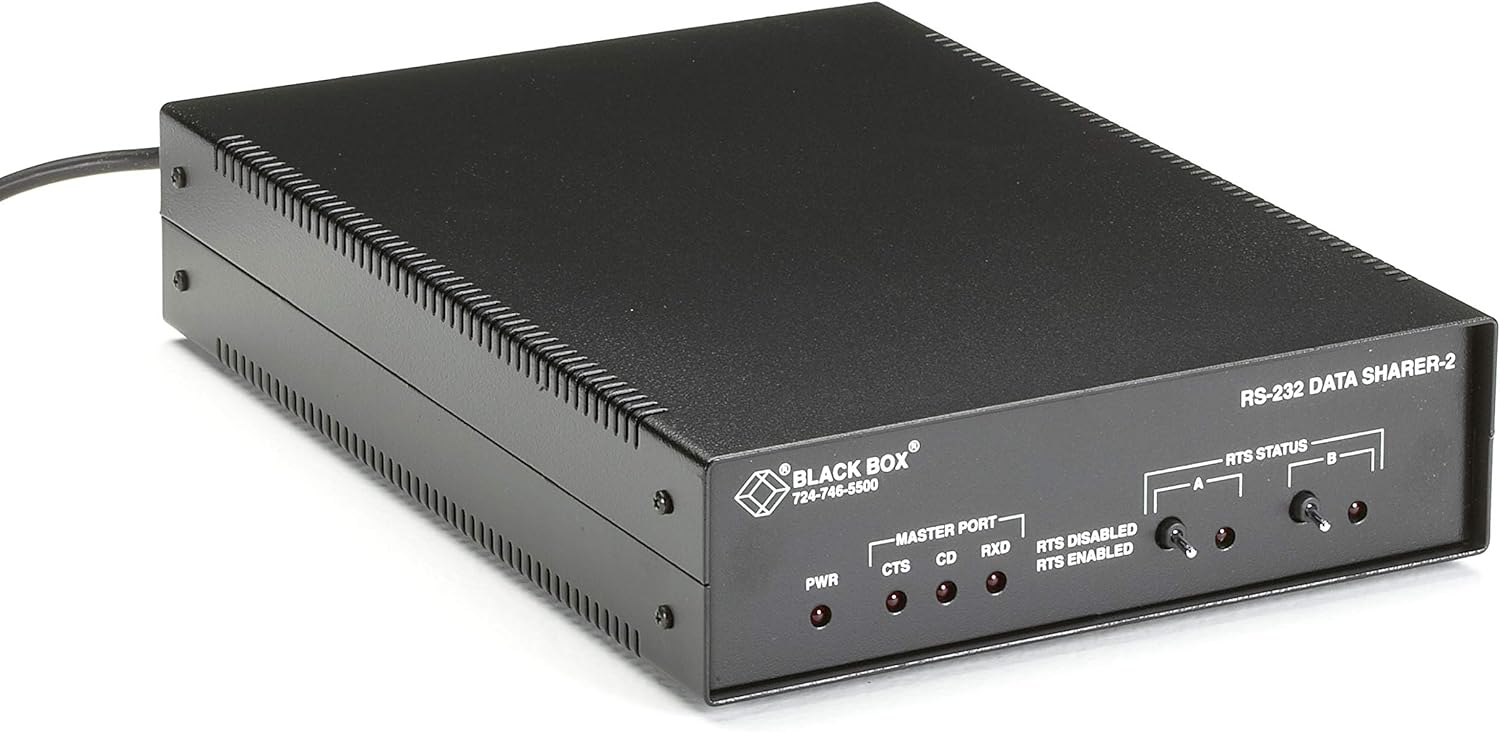 Black Box Tl601A-R2 Rs-232 Line Sharer 2-Port (Met