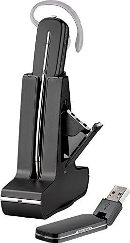 Plantronics 203948-01 Savi W445 Headset, Wireless, DECT 6.0 (Renewed)