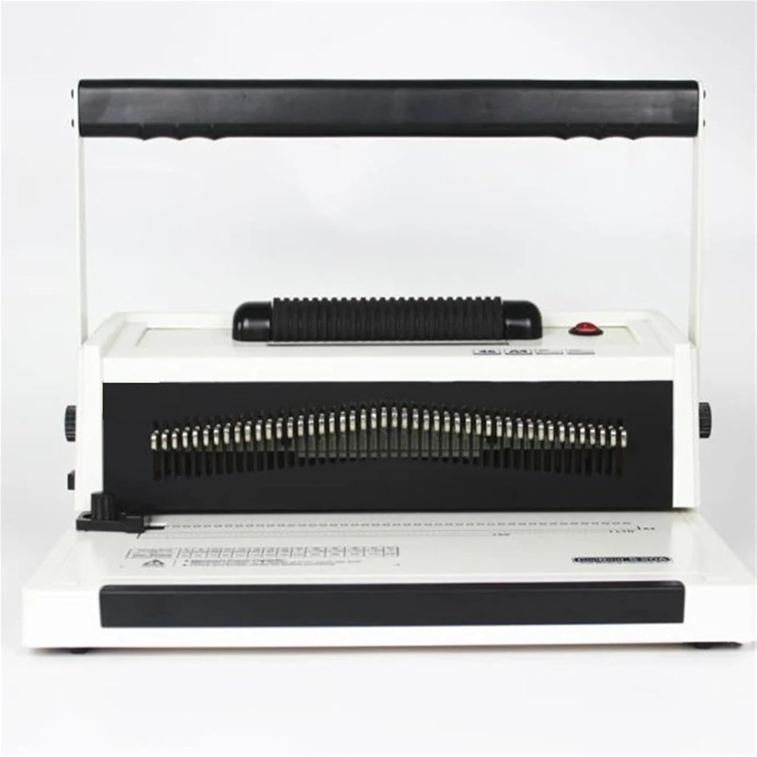 Binding Machine, 46 Hole Puncher Electric Single Coil Spiral Ring Binding Machine Contract Text Hole Punching Machine