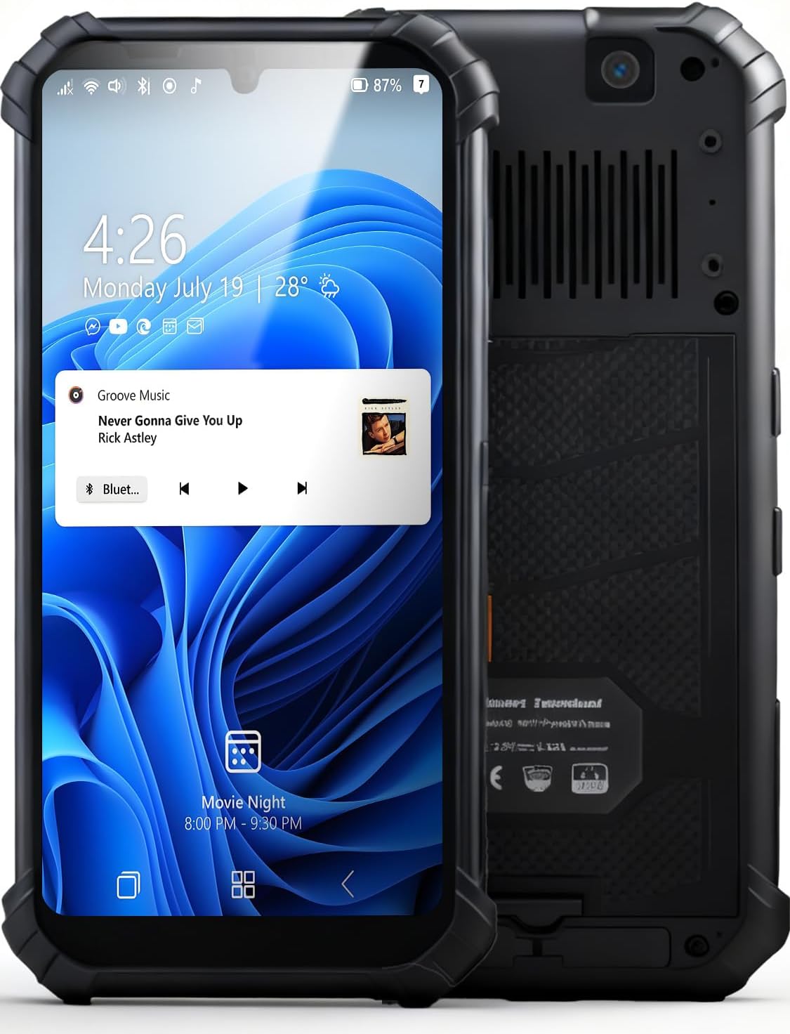 Kayoote 6.5 inch Rugged Handheld Terminal, Win 11 Pro, Celeron N100, 16GB RAM 512GB ROM, Data Terminal PDA, 4G LTE, WiFi 6, BT 5.2, GPS