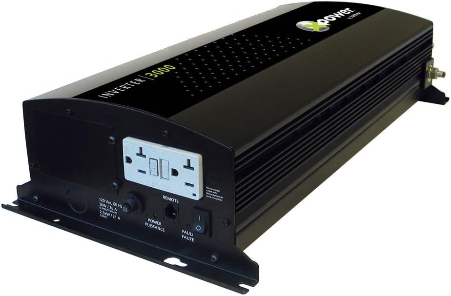 Xantrex XPower 3000 Inverter GFCI and Remote ON/Off UL458