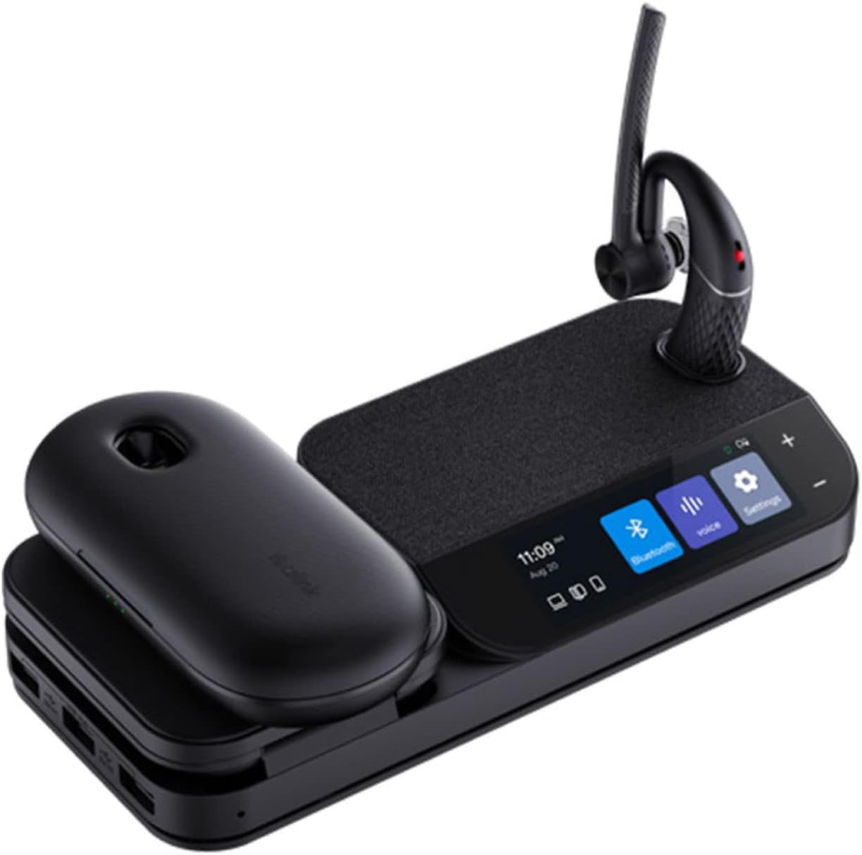 Yealink BH71 Workstation Pro Teams Certified Speaker and On Ear Bluetooth Headset BH71, Dongle, Charging Case, For Video / Mobile Phone Calls, Compatible with Zoom, UC Meet, Gold Support Plan, 1208654