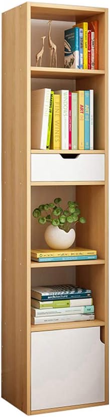 Floorstanding Bookcase, Cubic Locker, Simple Living Room, Office, Open Bookcase, Book Finishing Rack, Multifunctional Combined Bookcase, Display Shelf for Storing Books/CDs/Filing Shelves (White