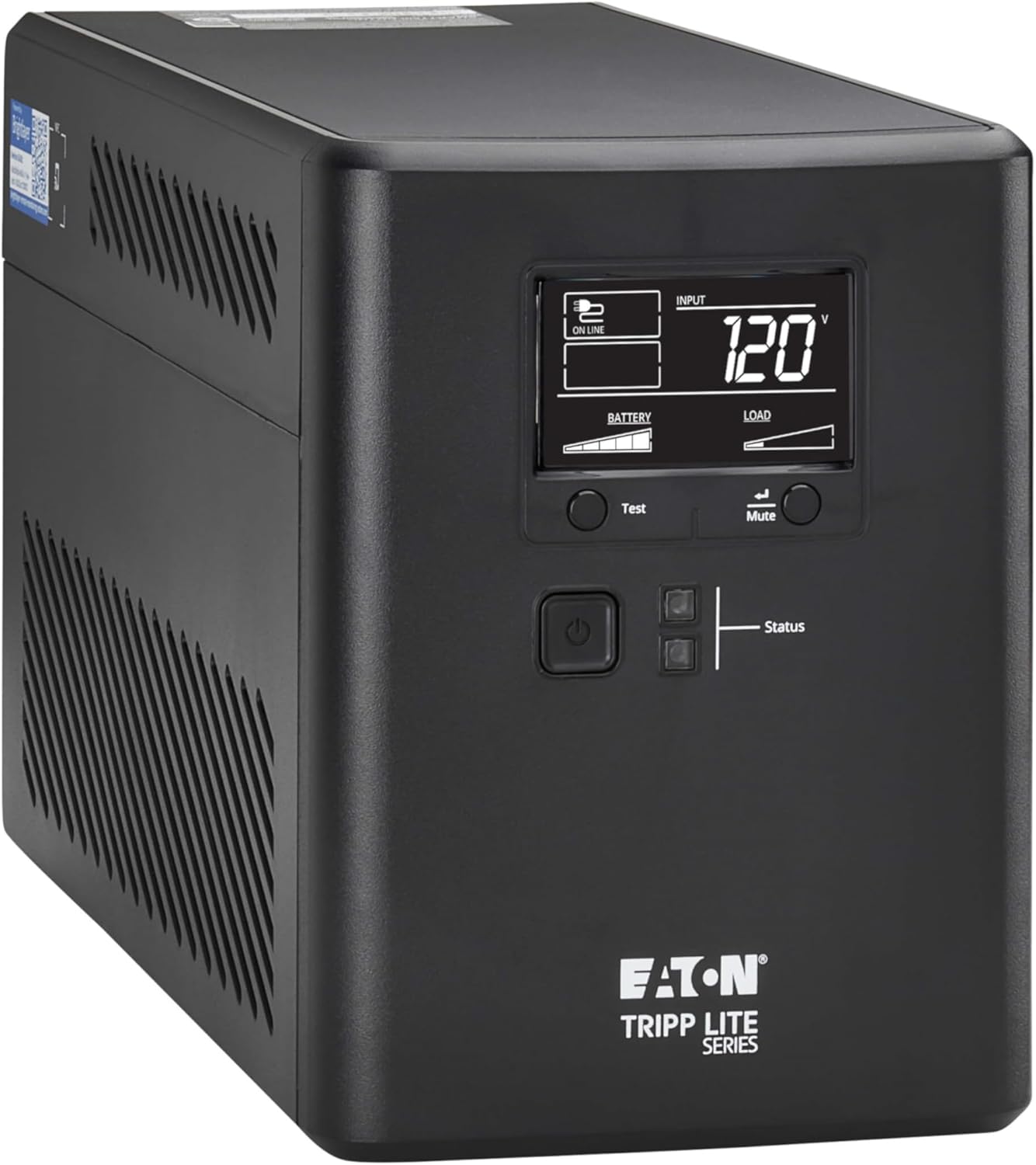 Eaton Tripp Lite Series Cloud-Connected 750VA UPS Battery Backup & Surge Protector, Remote Management & Monitoring, 500W, 10 Outlets, LCD Screen, Computer UPS, 3-Year Warranty (SMART750LCDTNC)