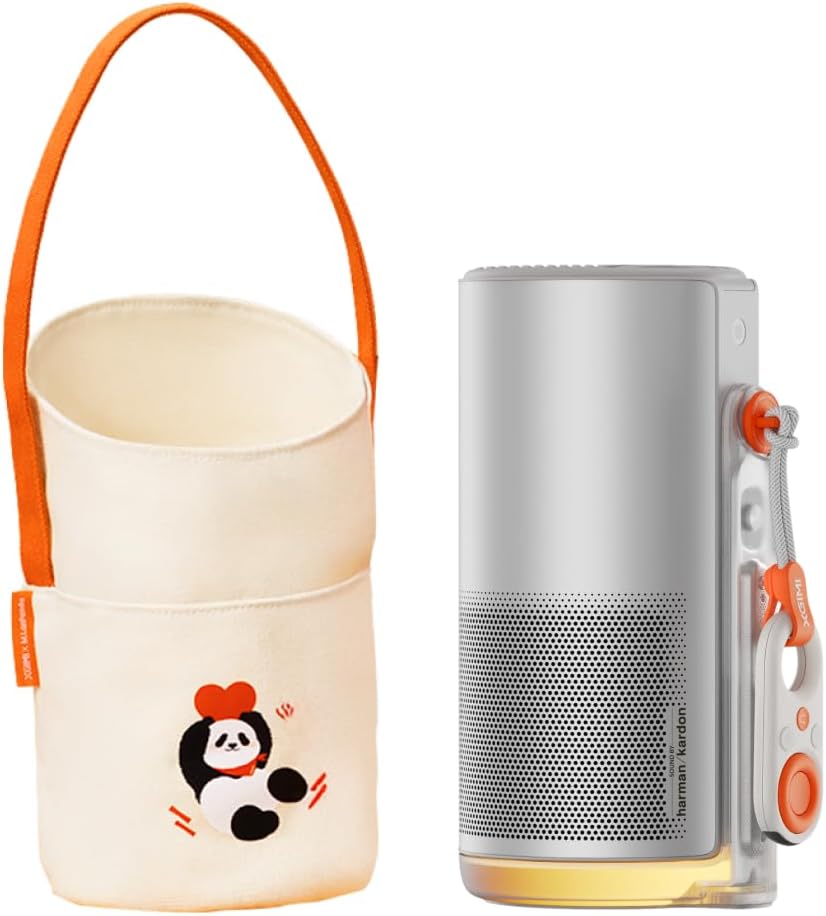 XGIMI MoGo 4 2025 NEW Portable Projector & M.LanPanda Portable Canvas Bag Beige