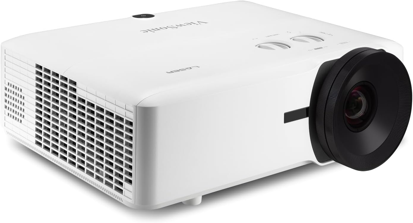 ViewSonic LS920WU 6000 Lumens WUXGA Laser Projector for 300 Inch screen, Dual HDMI, 4K HDR/HLG Support, 1.6x Optical Zoom for Business and Education