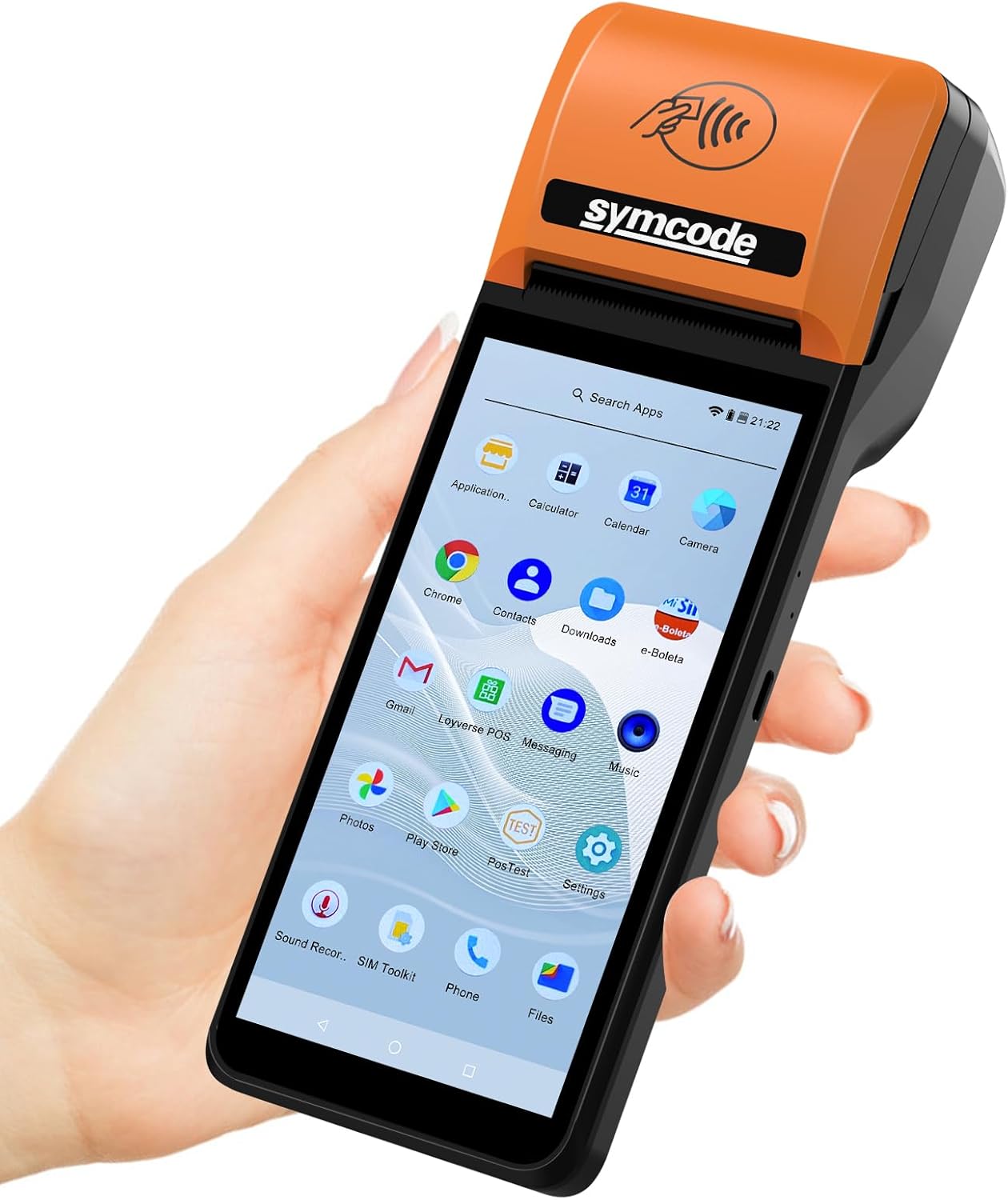 PDA POS Receipt Printer 58mm Thermal Printer with Android12 OS 5.5