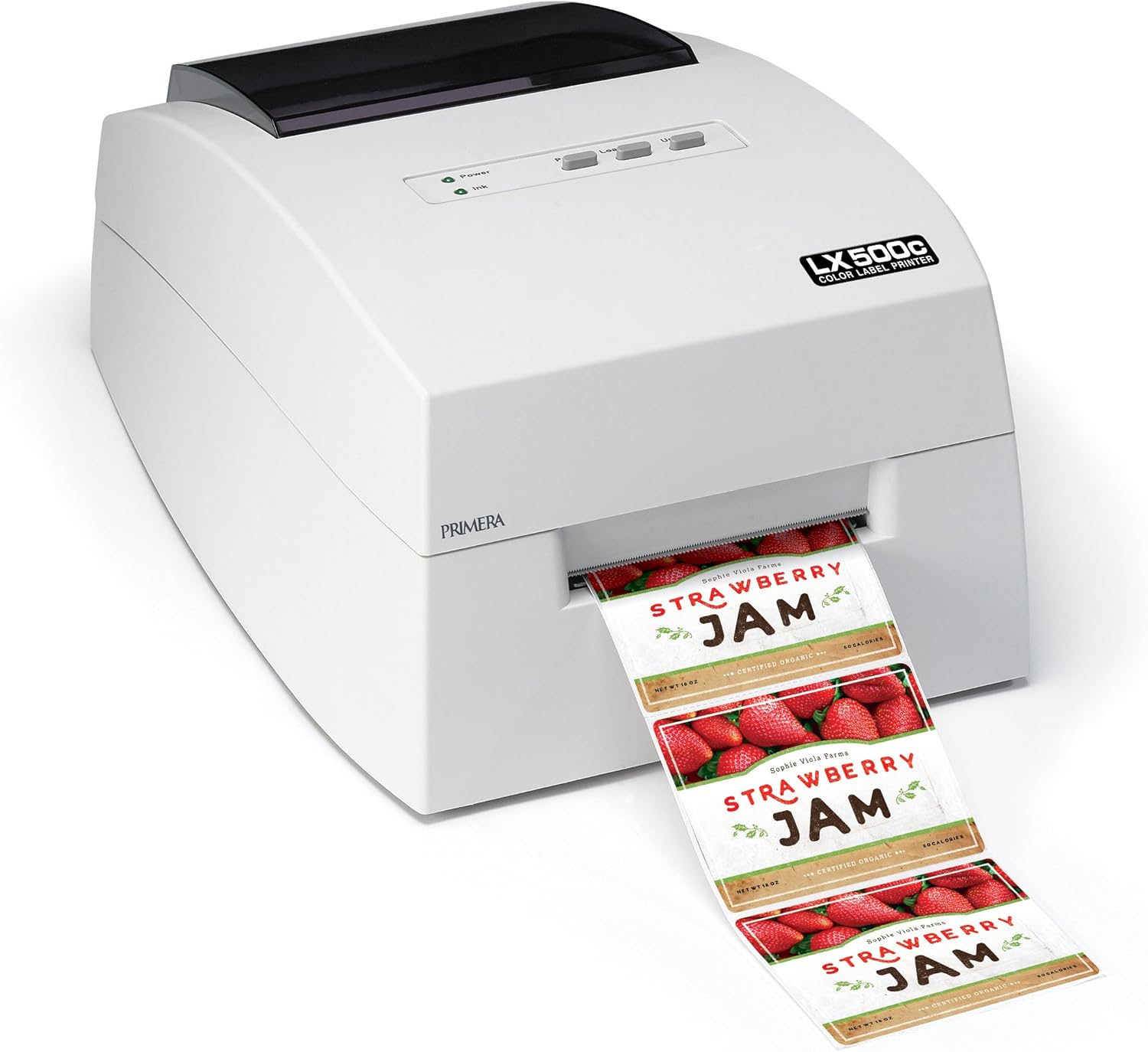 Primera® LX500 Color Label Printer 74275 4800 DPI Printer with Built-In Cutter