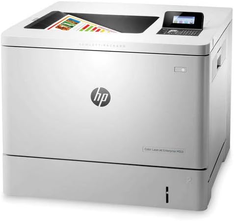 HP Refurbish Color Laserjet Enterprise M553n Laser Printer/Toner Value Bundle Pack (B5L24A#BGJ-RC) (Renewed)