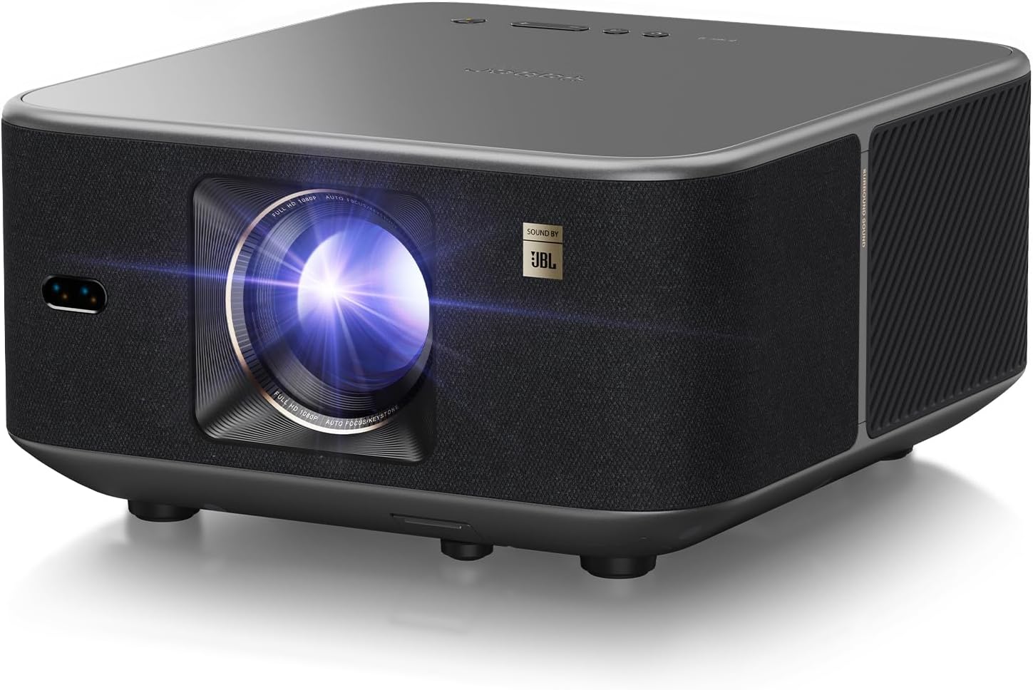 Yaber PROJECTOR K3 Smart Projector with GTV, 30W Speaker Sound by JBL, Dolby Audio, Home/Outdoor Movie Projector with WiFi6 and Bluetooth, Auto Screen Adaptation,Netflix 7000+app